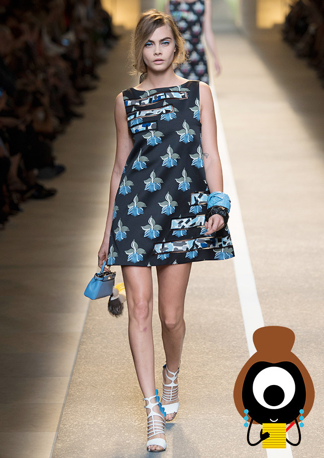 Fendi: An orchestra of orchids