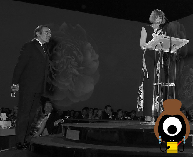 I recorded moments of emotion at the British Fashion Awards last night