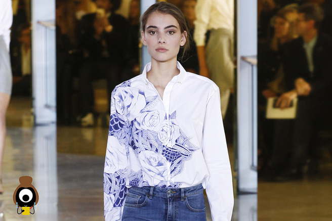 #SuzyPFW: Anthony Vaccarello  Denim to the Fore