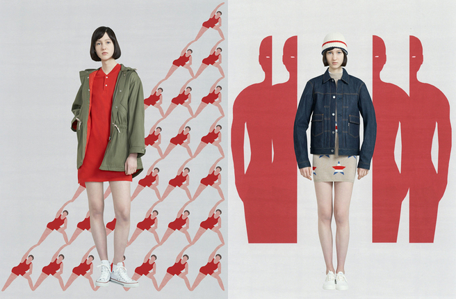 Maison Kitsun pre-fall 2017