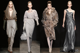 Показ женской коллекции Donna Karan осень-зима 2011/12 Показ женской коллекции Donna Karan осень-зима 2011/12